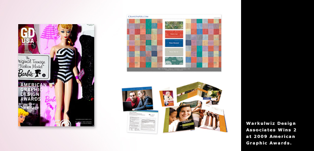 Warkulwiz Design Associates Wins 2 at 2009 American Graphic Awards