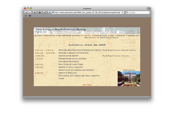Information Site
