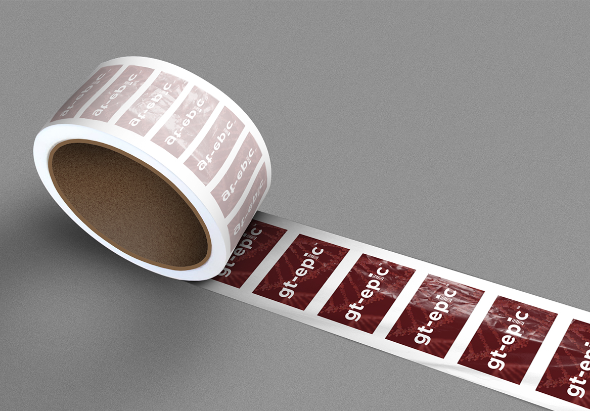 branded packing tape